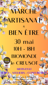 Salon du bien-être le 30 mai 2026 au Creusot
